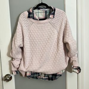 Old Navy - Baby Pink Knot Sweater - XXL